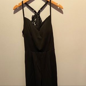 Black jump suit